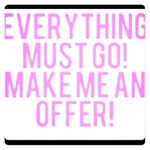 Bundle my items for lower prices !!